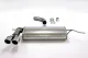Edelstahl Sportendtopf 2x80 mm für Golf V 1.4TSi/1.4TSi GT EG-Genehmigung