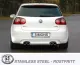 Edelstahl Sportendtopf Duplex L+R 2x80 mm für Golf V GTi/GTi Edition 30 2.0TFSi EG-Genehmigung