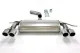 Edelstahl Sportendtopf Duplex L+R 2x80 mm für VW Golf V 1.4TSi/1.4TSi GT EG-Genehmigung