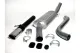 Simons Aluminisierte Sportauspuffanlage 70x90 mm Oval für SAAB 900 Turbo 8V/16V Kat. 2.0