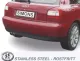 Simons Edelstahl Sportauspuffanlage 2x80 mm für Audi A3 (8L) 1.8T/1.9TDI EG-Genehmigung