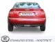 Simons Edelstahl Sportauspuffanlage 2x80 mm für Audi A4 (B5) 2WD Limousine/Avant/Kombi 1.6/1.8/1.8T/1.9TDI/2.5TDI EG-Genehmigung