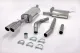 Simons Edelstahl Sportauspuffanlage 2x80 mm für Audi A4 (B5) 2WD Limousine/Avant/Kombi 2.4/2.6/2.8 EG-Genehmigung #1