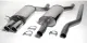 Simons Edelstahl Sportauspuffanlage 2x80 mm für Audi A4 (B5) Quattro Limousine/Avant/Kombi 2,4/2,6/2,8 EG-Genehmigung