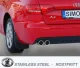 Simons Edelstahl Sportauspuffanlage 2x80 mm für Audi A4 (B8) 2wd/Quattro Limousine/Avant/Allroad/Kombi 1.8T/2.0T