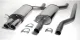 Simons Edelstahl Sportauspuffanlage 2x80 mm für AudiA4 (B5) Quattro Limousine/Avant/Kombi 1.8/1.8T EG-Genehmigung