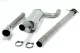 Simons Edelstahl Sportauspuffanlage70 mm für Ford Focus RS MK1