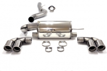Sports exhaust for BMW 1 M Coupe E82 ø 89mm made of stainless steel