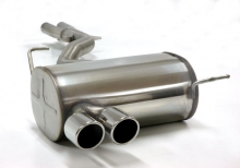 Sports exhaust for BMW Z4 E85 ø 70mm made of stainless steel