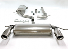 Exhaust system Sport exhaust for Golf 5 GTI 2.0 1.6 TFSI 1.9 2.0 TDI ø 63.5mm stainless steel