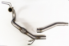 Dieselpartikelfilter Replacement Pipe / Downpipe ø 63.5mm Stainless Steel for VAG 1.9 TDI 2.0 TDI from year 2003 onwards.