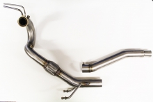 Dieselpartikelfilter Ersatzrohr / Downpipe ø 63,5mm Edelstahl für VAG 1.9 TDI 2.0 TDI ab BJ. 2003