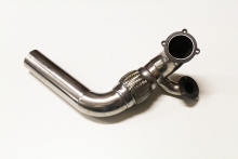 Downpipe ø 76mm Golf 3 VR6 Turbo 4-hole for external RS2 Wastegate