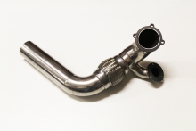 Downpipe ø 76mm Golf 3 VR6 Turbo 4-Loch für externes RS2 Wastegate