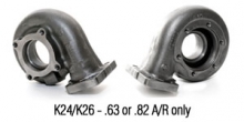 Exhaust housing Garrett for GT3076R, GTX3071R, GTX3076R 63 A/R K24/K26 flange