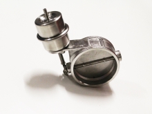 Flap control ø 76mm, closed, vacuum-controlled, stainless steel exhaust valve