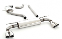 Exhaust system/sport exhaust for Golf 7 1.4 TSI to 2.0 TDI - 63.5mm Duplex stainless steel with EC approval (no registration required)