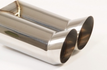 Tailpipe 19 - 2x90 DTM Stainless Steel