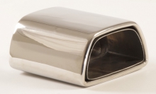 Endpipe 31 - 80x140 Trapez rolled stainless steel
