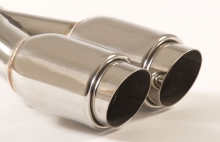 Tailpipe 41 - 2x80mm GP stainless steel