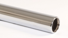 Endpipe 5 - 80mm round rolled stainless steel