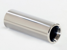 Endrohr 73 - 100mm round rounded stainless steel