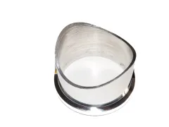 BOV Flansch für 50mm Blow off Ventil aus Alu