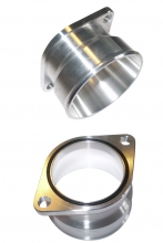 Flange for compressor side inlet GT28R with 76mm pipe stub