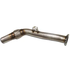Hosenrohr Downpipe für Audi A4 A6 1.8T B5 3B 3BG Quattro ø 63,5mm 2,5" aus Edelstahl 63,5 mm