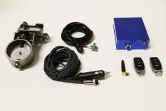 Klappensteuerung ø 63,5mm 2,5 elektrische Auspuffklappe Edelstahl mit Ansteuerung
