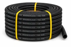 Kraftstoffschlauch/Benzinschlauch E85 ethanol geeignet innen ø 7,5mm außen ø 14mm -30°C bis +100°C 10 Bar