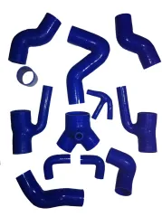 Silikonschlauch kit für Audi S4 Bi-Turbo 265PS 12-teilig in blau