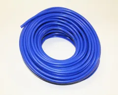 Silikonunterdruckschlauch ø 9mm Länge 1 Meter blau