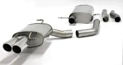 Simons Edelstahl Sportauspuffanlage 2x80 mm für Audi A4 (B8) 2wd/Quattro Limousine/Avant/Allroad/Kombi 1.8T/2.0T