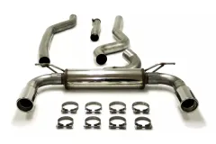 Simons Edelstahl Sportauspuffanlage Duplex 90 mm für BMW F33 420D 