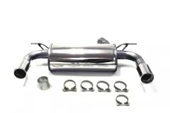 Simons Edelstahl Sportauspuffanlage Duplex 90 mm für BMW F36 420i, 430i