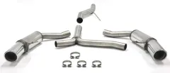 Simons Edelstahl Sportauspuffanlage Duplex L+R 1x100 mm für Audi A5 (B8) 2wd/Quattro Coupe/Sportback/Cabrio 2.0TDI EG-Genehmigung (eintragungsfrei)