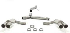 Simons Edelstahl Sportauspuffanlage Duplex L+R 2x80 mm für Audi A5 (B8) 2wd/Quattro Coupe/Sportback/Cabrio 2.0TDI EG-Genehmigung (eintragungsfrei)