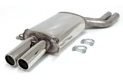 Simons Edelstahl Sportendtopf 2x80 mm für Audi A8 2WD/Quattro 2.5TDI/2.8/3.7/4.2I