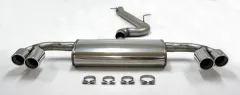 Sportauspuff für Audi TT 8J 160-200PS 2WD 1.8 TFSI 2.0 TFSI ø 76mm  Edelstahl