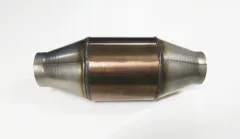 Sportkat / Rennkat 200 Zellen ø 102mm - L 290mm Edelstahl Metallkat EURO 4