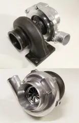 Turbolader GTX3076 HF High Flow 60A/R - 82A/R T3 Flansch kugelgelagert