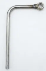 Wasserleitung gebogen für VR6 Turbo mit ø 14mm Ringauge ca. 270mm lang Rohraußendurchmesser ø 10mm