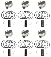 Wiseco Schmiedekolben Turbokolben Golf 2.8L 2.9L VR6 KR/PL 82mm CR 9,01 20mm